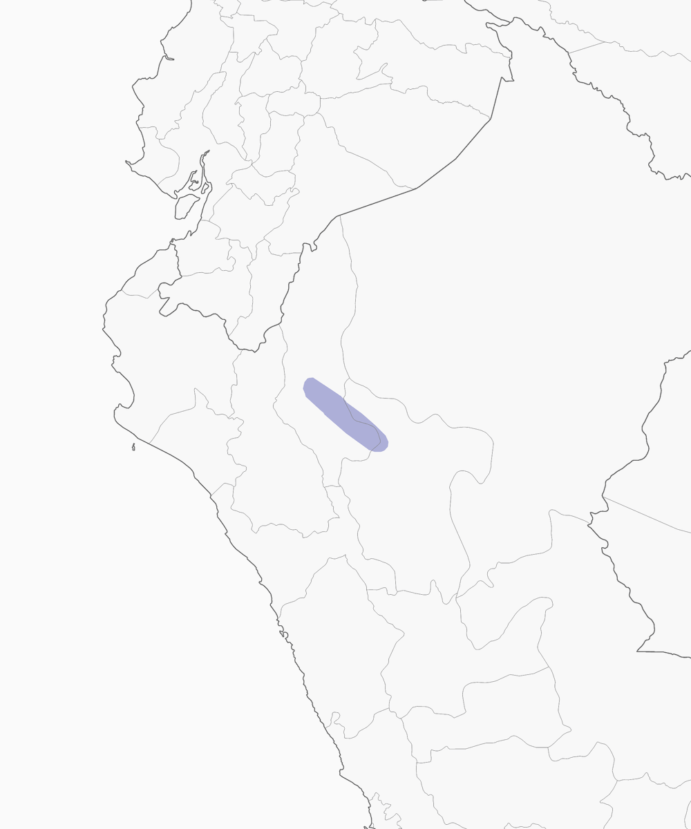 Tororoi Frentiochraceo, Distribución 1