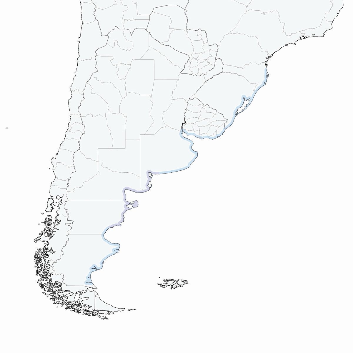 Gaviota de Olrog, Distribución 1