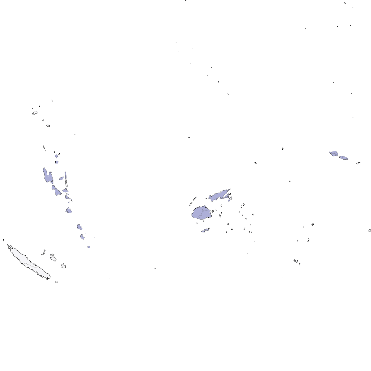 Petroica del Pacifico, Distribuzione 1