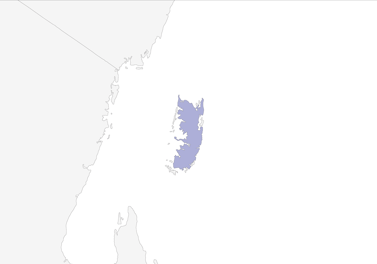 Piccione verde di Pemba, Distribuzione 1