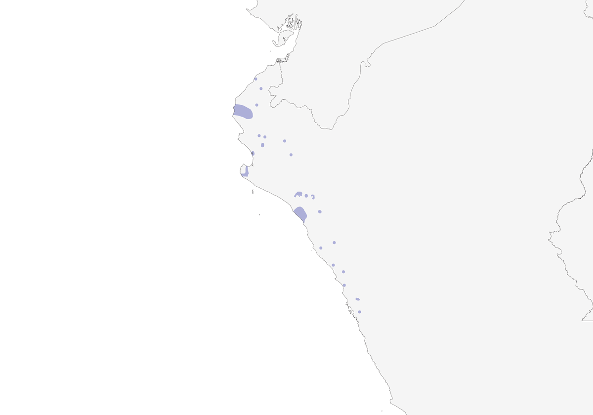Phytotome du Pérou, Distribution 1