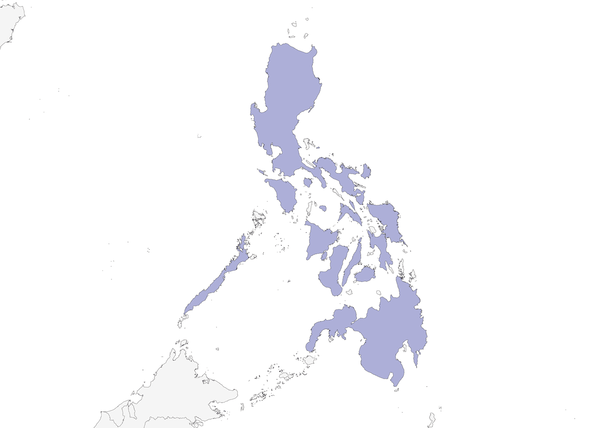 Pato filipino, Distribución 1
