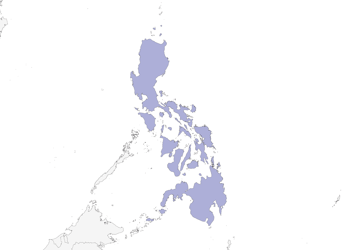 Philippine Serpent-Eagle, Distribution 1