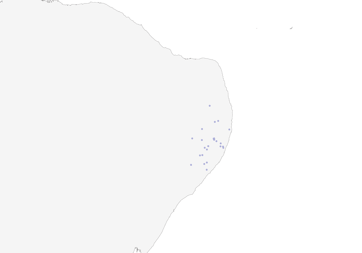 Colaespina de Pinto, Distribución 1