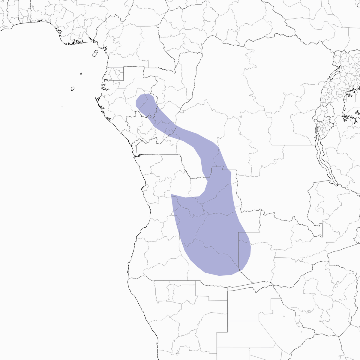 Allodola delle pianure, Distribuzione 1