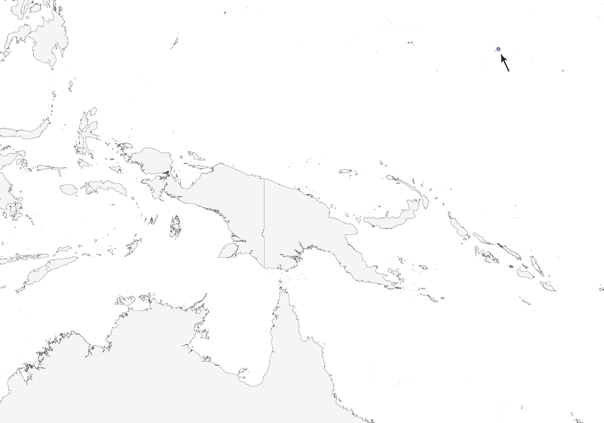 Pohnpei-Fliegenschnäpper, Verbreitung 1
