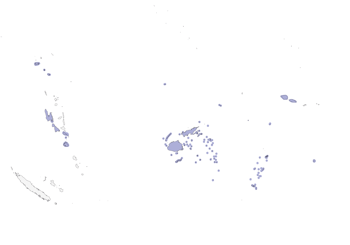 Perlador Polinesio, Distribución 1