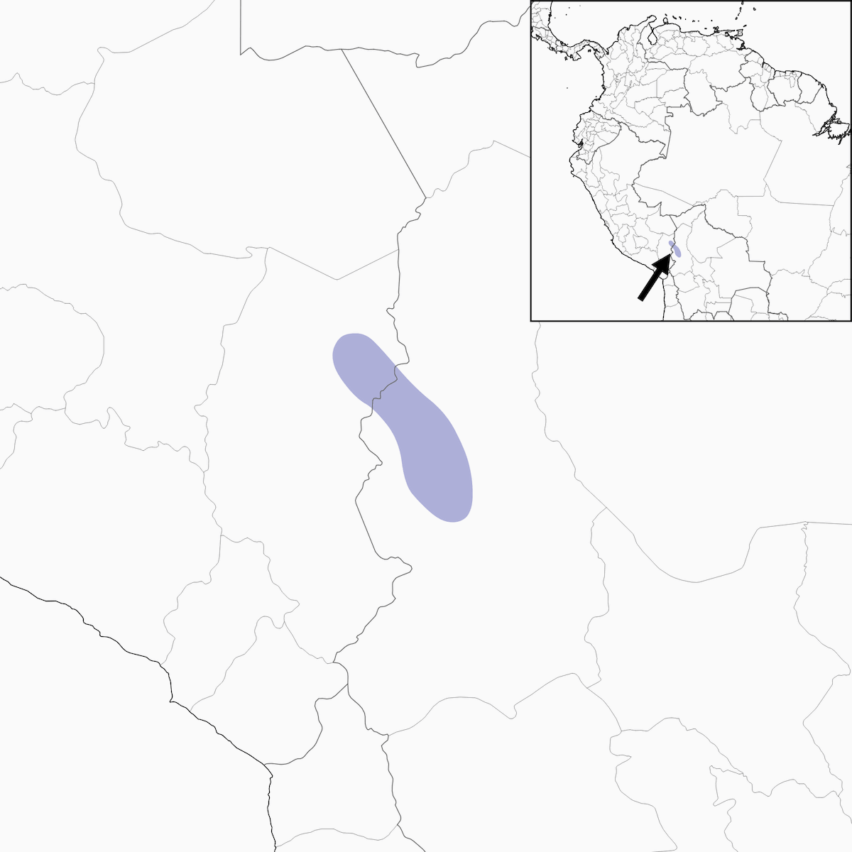 Tororoi de Puno, Distribución 1