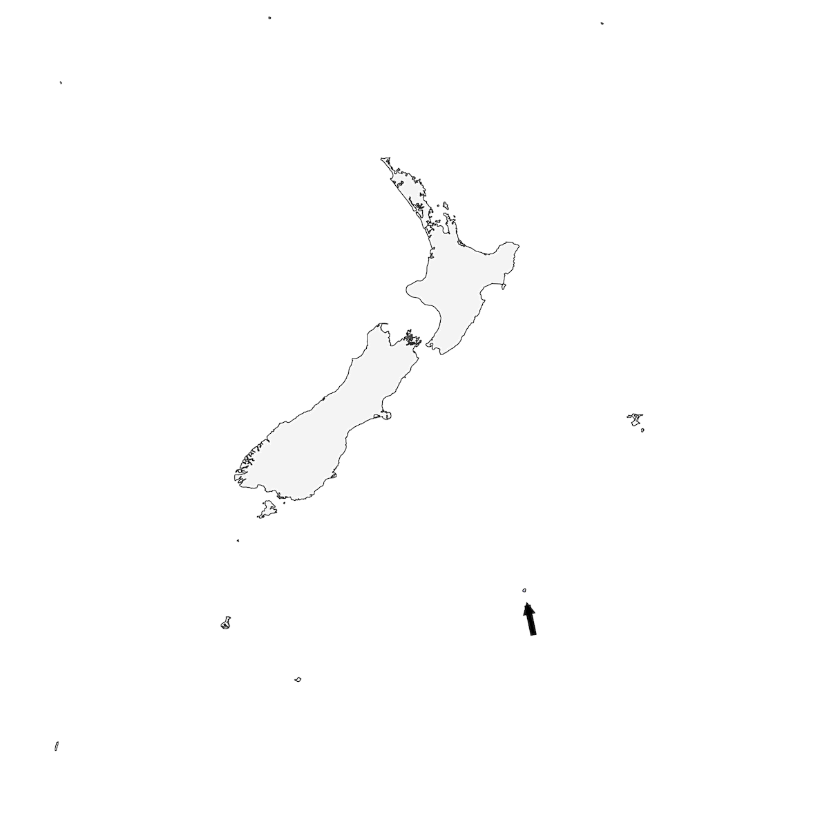 Perico de Reischek, Distribución 1