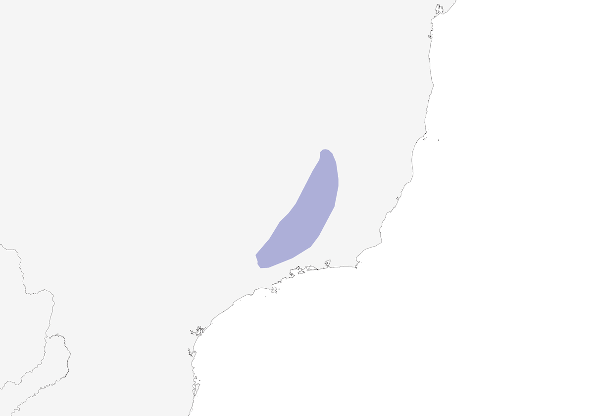 Scitalopo delle rocce, Distribuzione 1