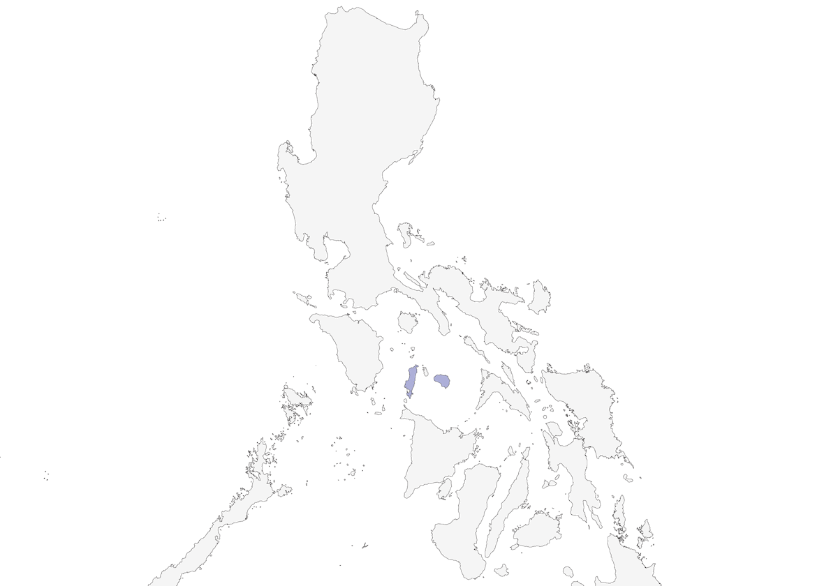 Romblon Boobook, 分布 1