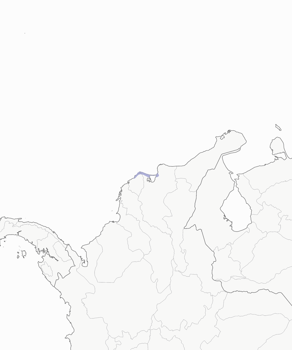 Colibri de Goudot, Distribution 1