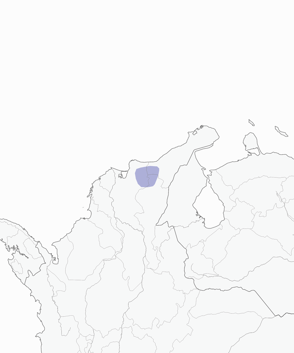 Autillo de Santa Marta, Distribución 1