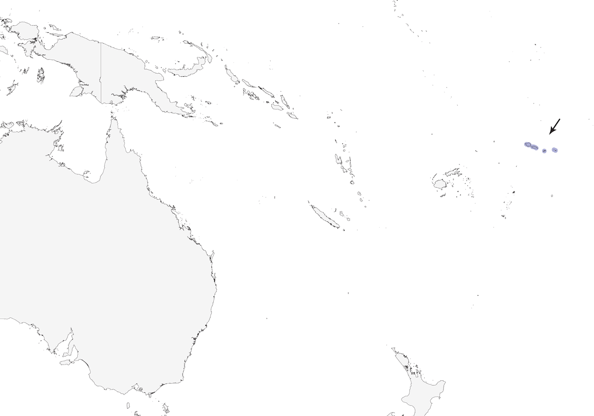 Aplonide di Samoa, Distribuzione 1