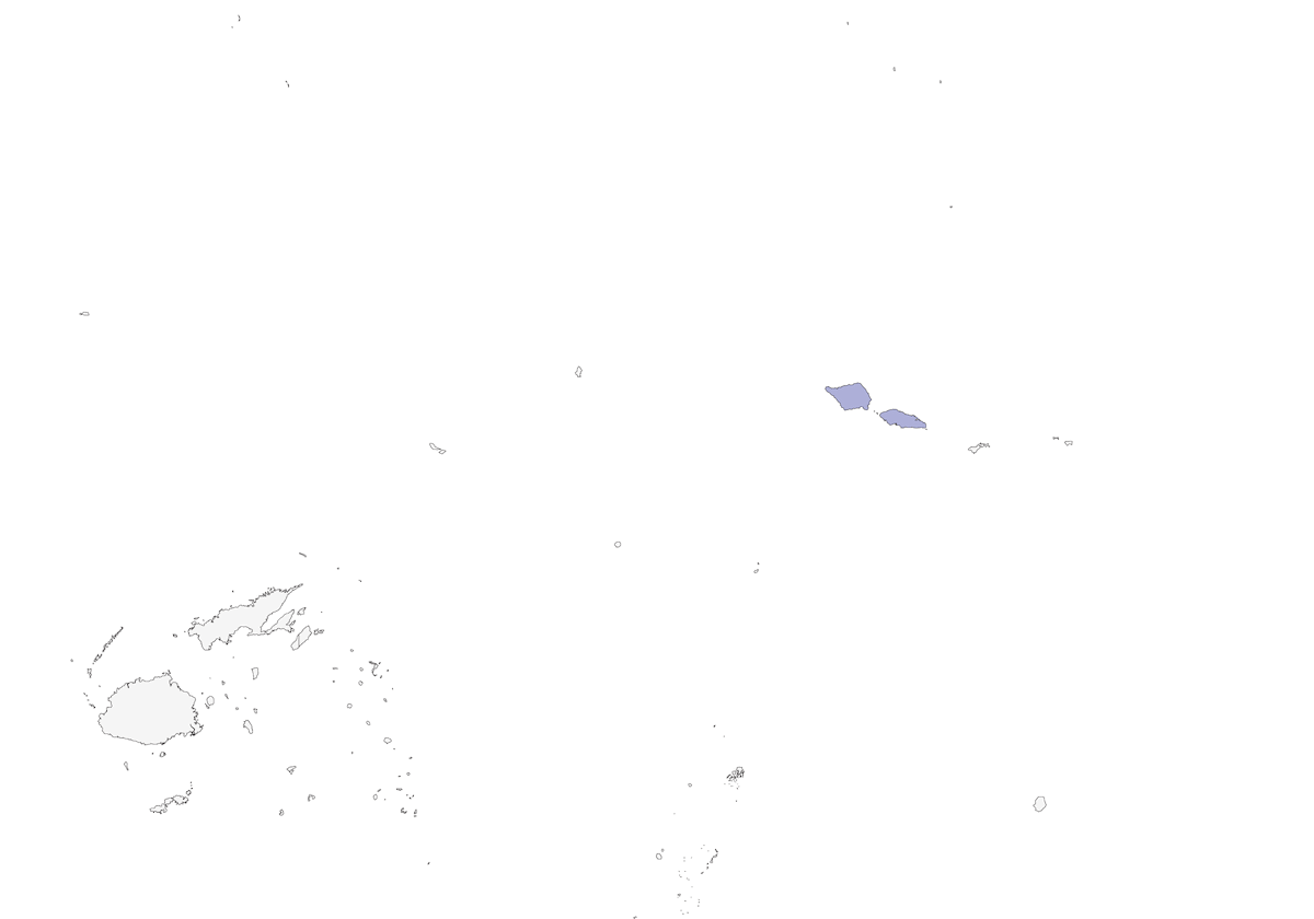 Échenilleur des Samoa, Distribution 1
