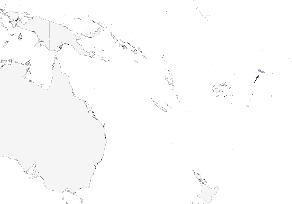 Samoan Whistler, Distribution 1