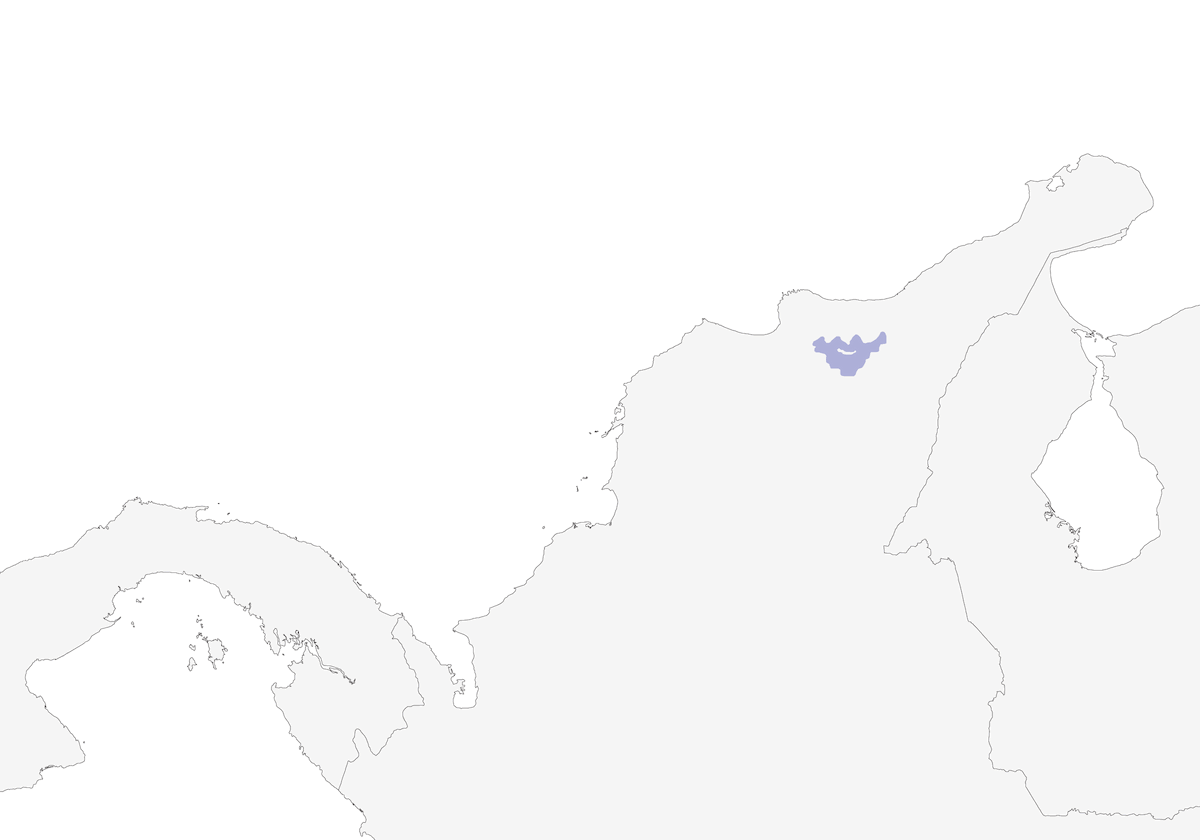 Troglodyte d'Apolinar, Distribution 1