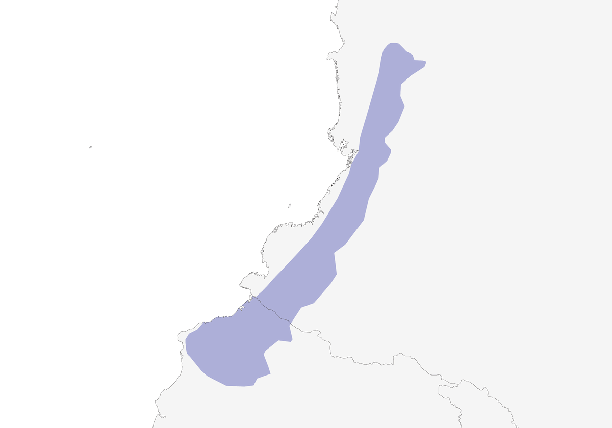 Purple Quail-Dove, Distribution 1