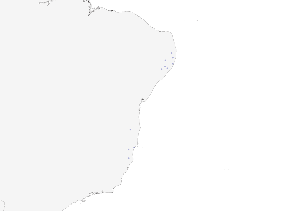Formicario ondulato, Distribuzione 1