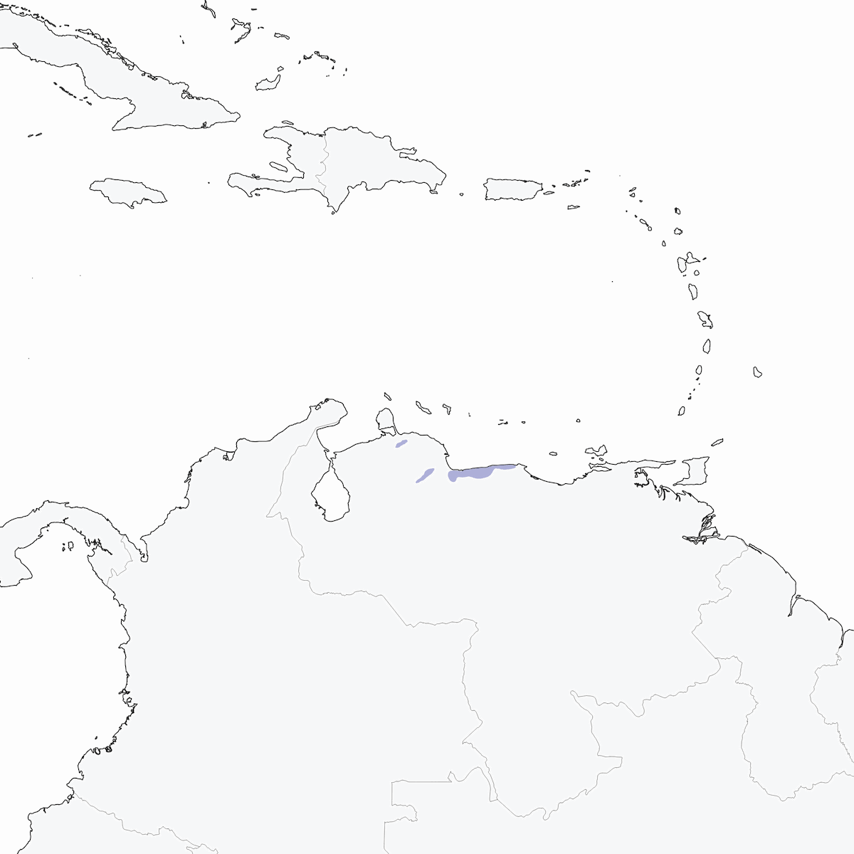 Tororoi Pechiescamado, Distribución 1