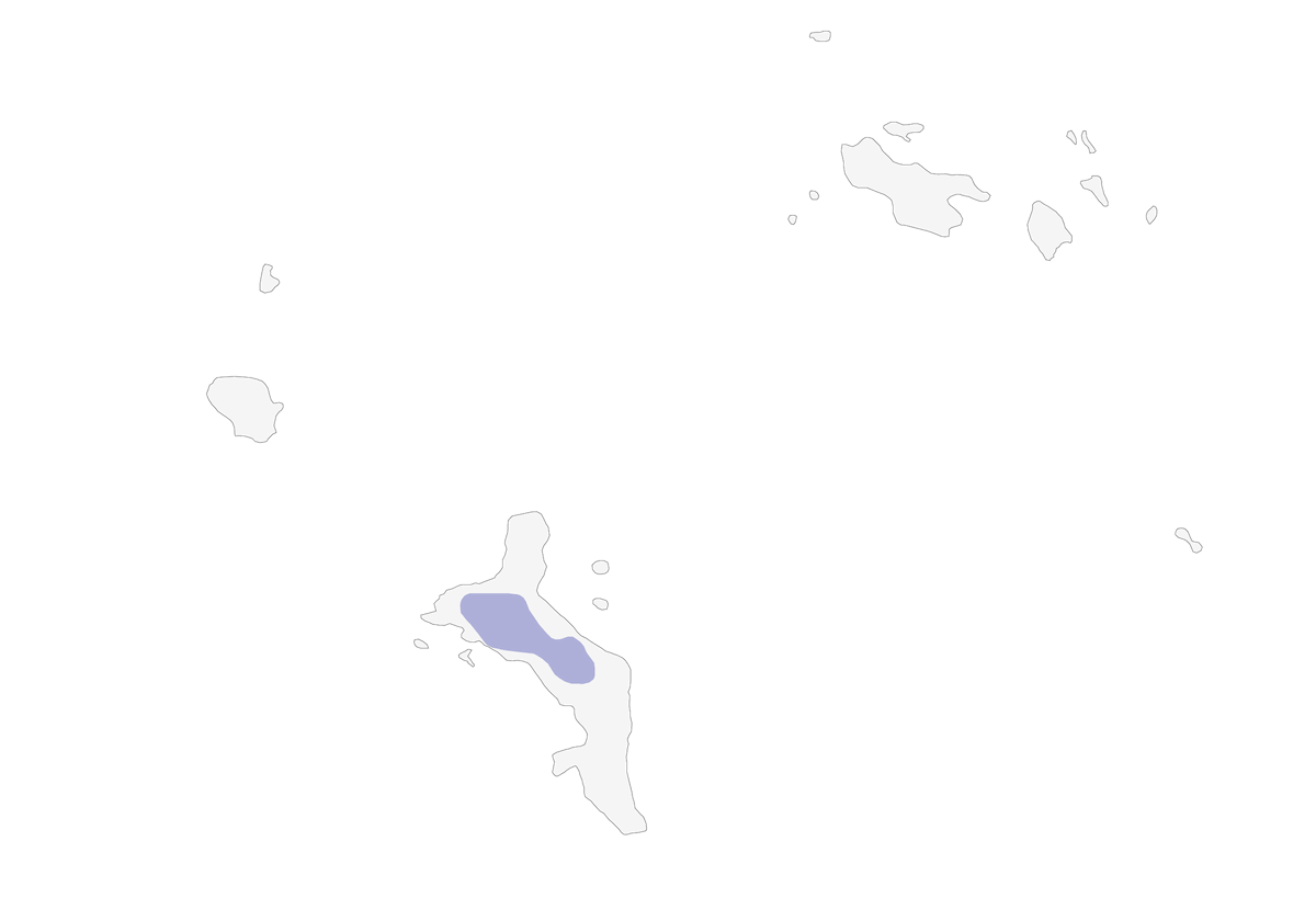 Autillo de Seychelles, Distribución 1