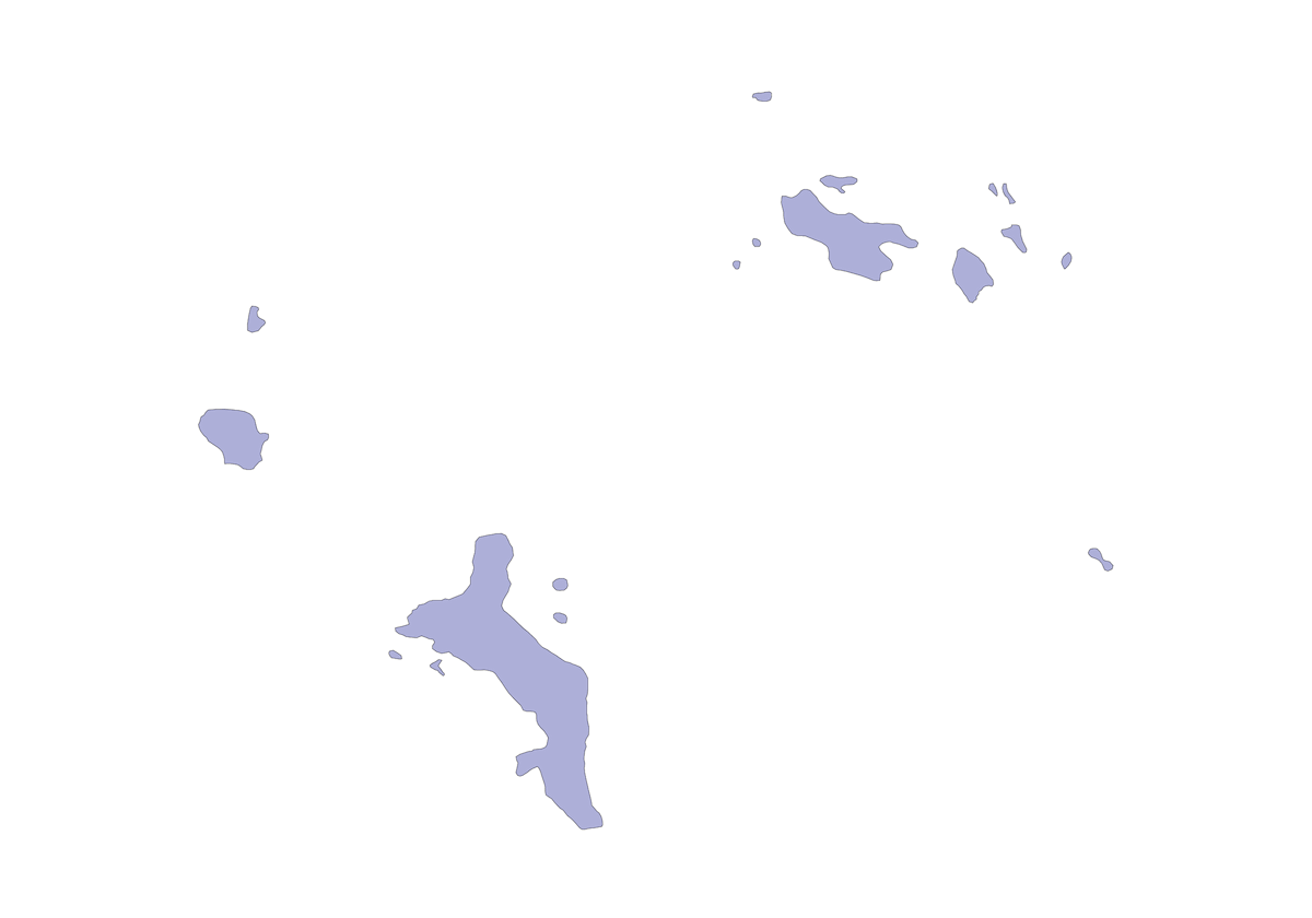 Bulbul de Seychelles, Distribución 1