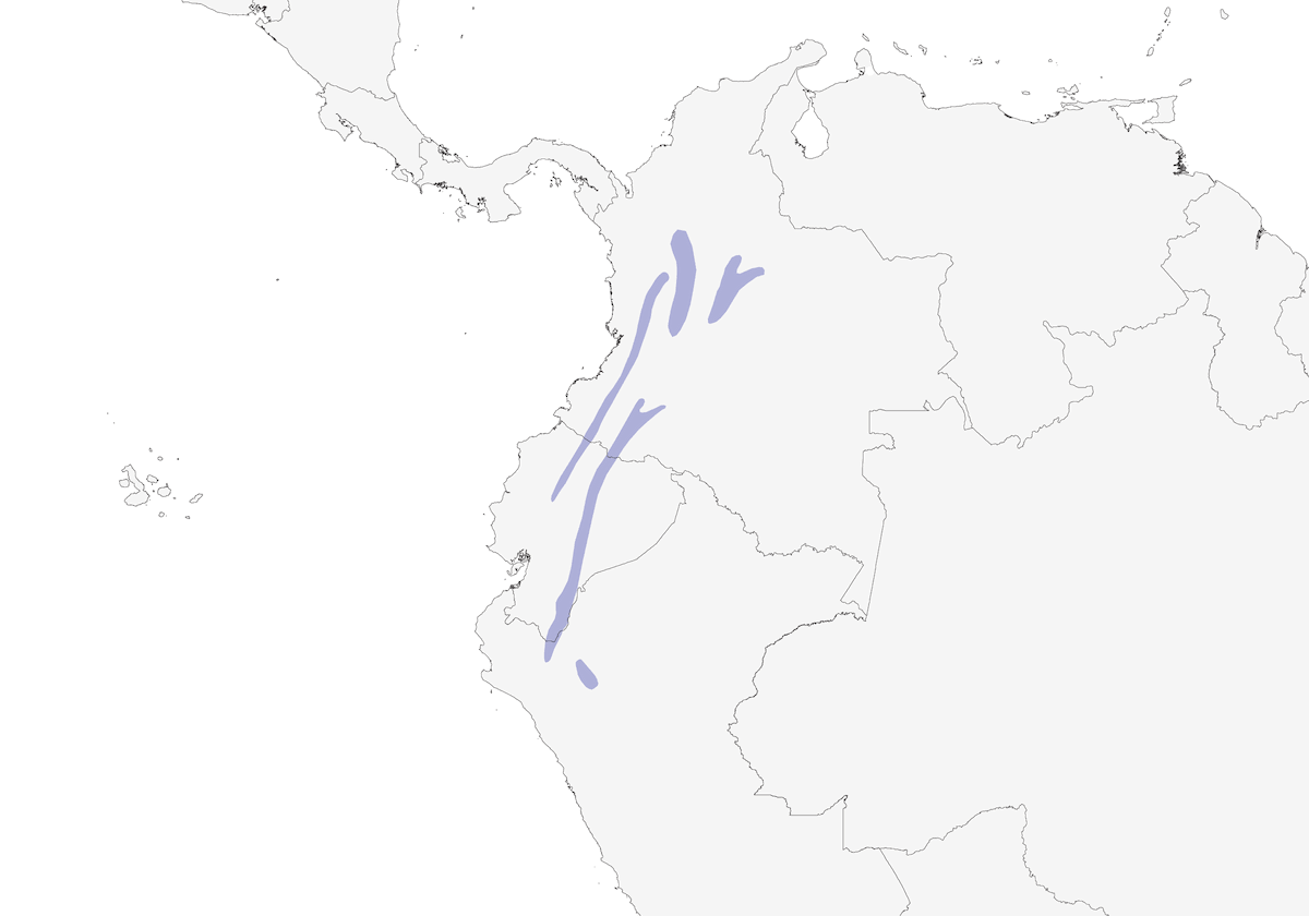 Sharpe's Wren, Distribution 1