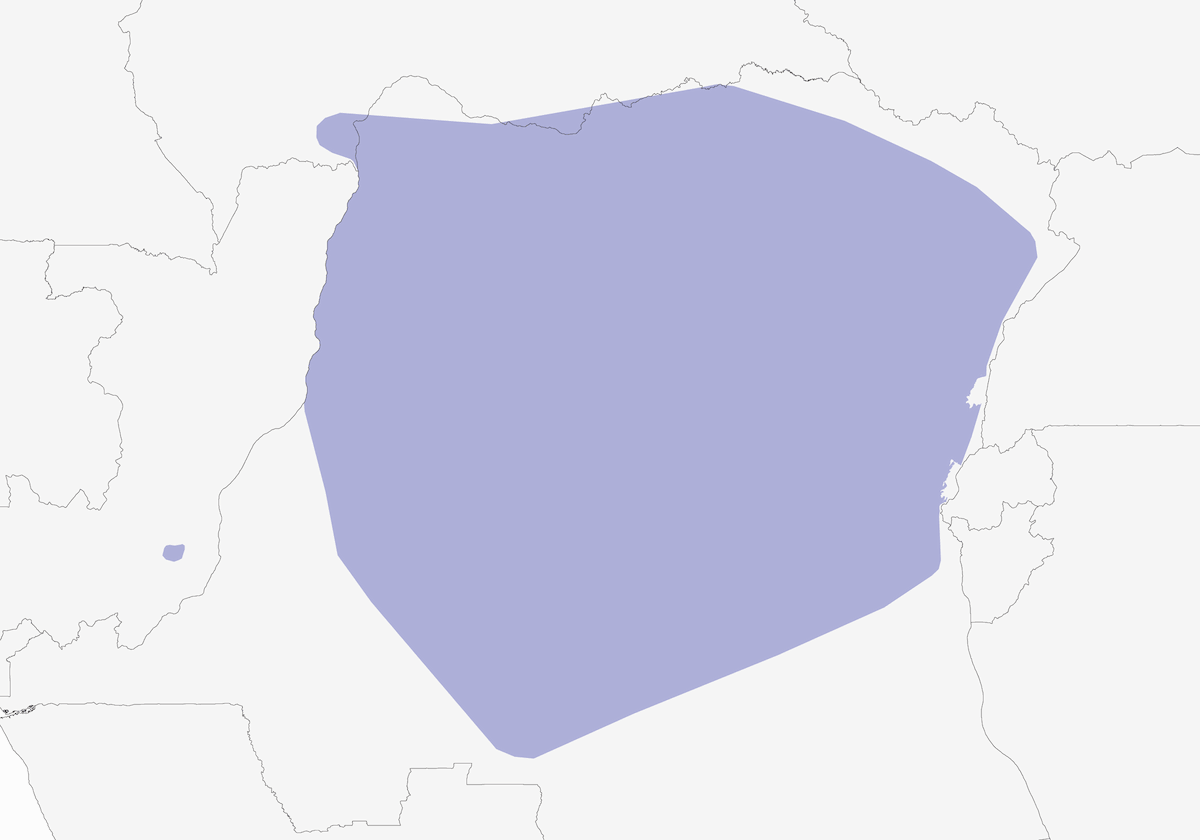 Barbion de Sladen, Distribution 1