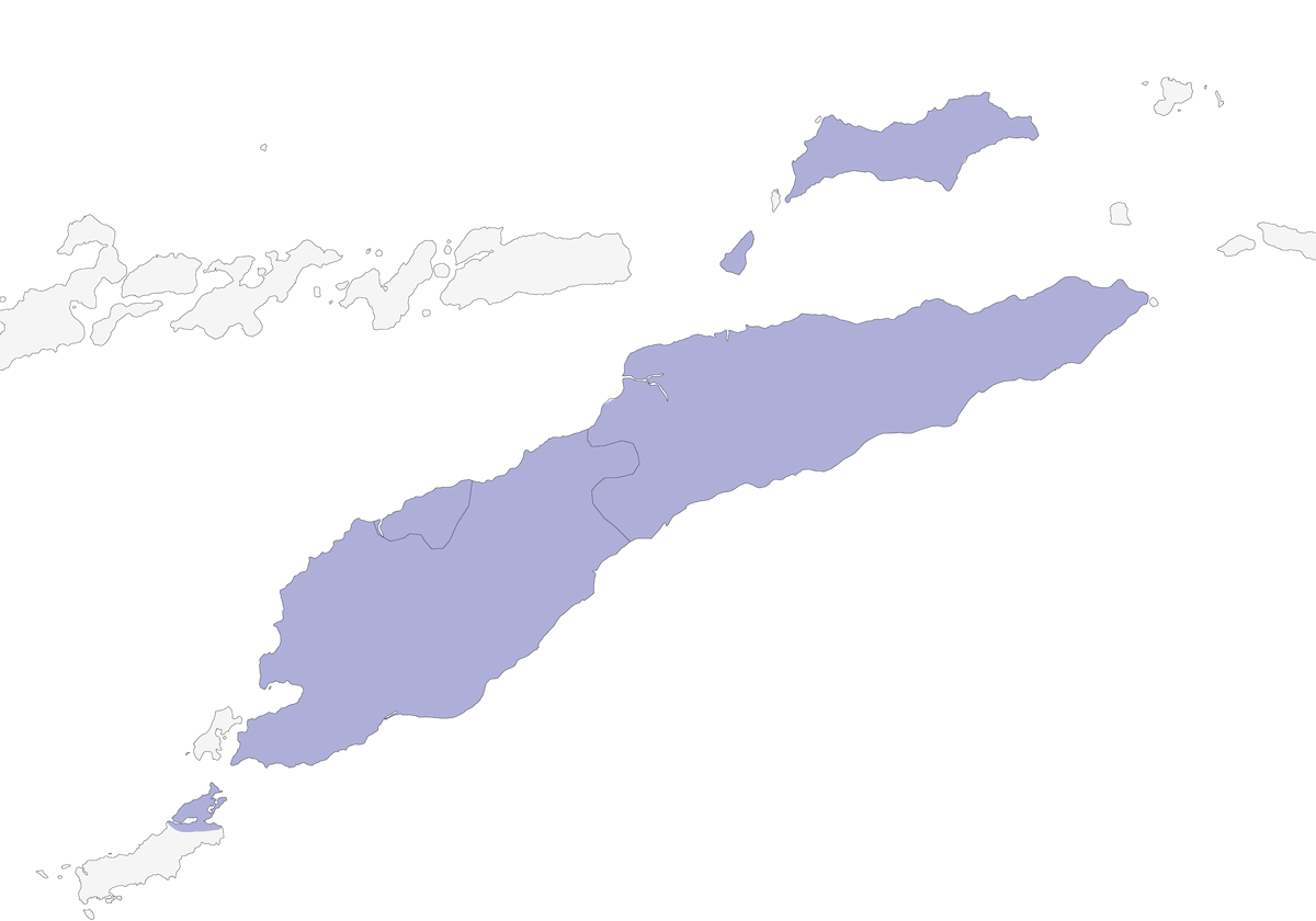 Tórtola Cuco Pizarrosa, Distribución 1