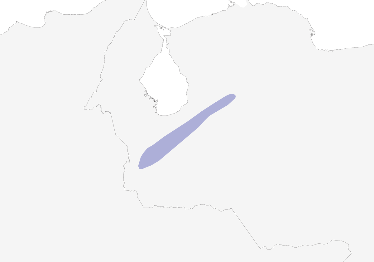 Moucherolle noirâtre, Distribution 1