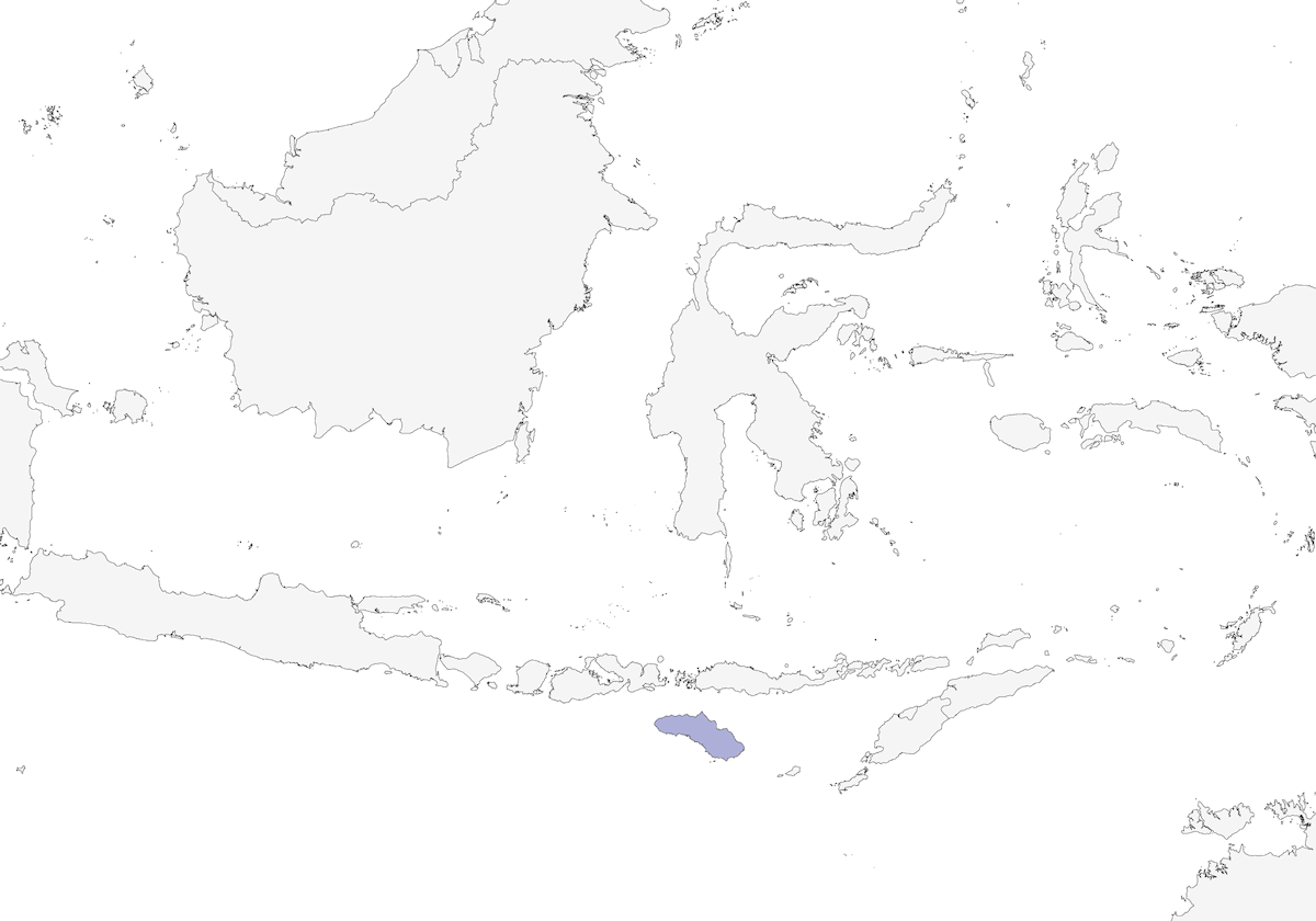 Sumba-Kuckuckskauz, Verbreitung 1