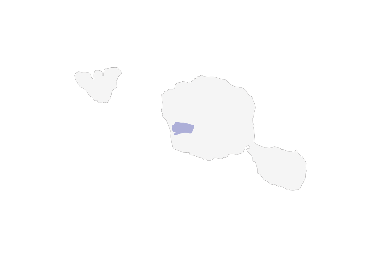 Tahiti-Monarch, Verbreitung 1