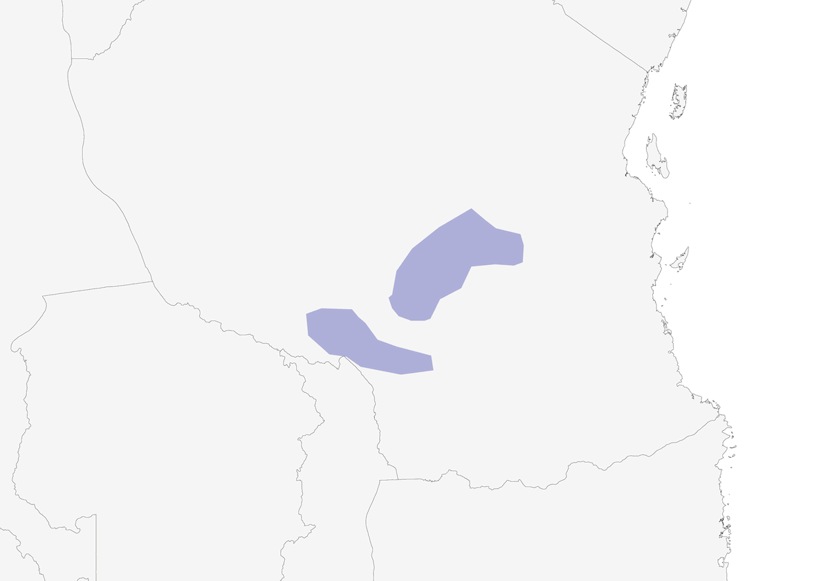 Kipengere-Girlitz, Verbreitung 1