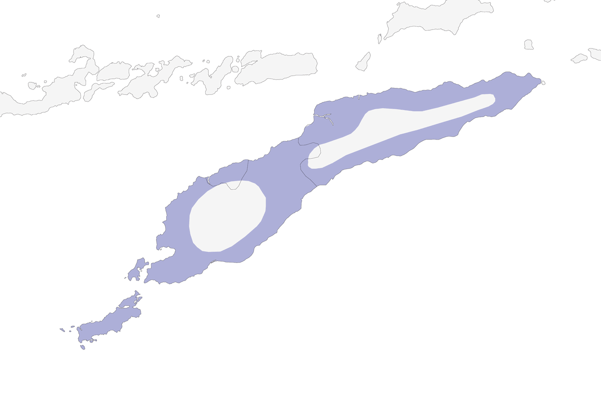 Timor-Grüntaube, Verbreitung 1