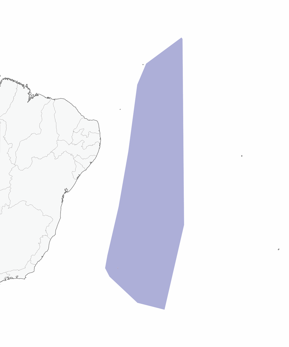 Petrello di Trindade, Distribuzione 1
