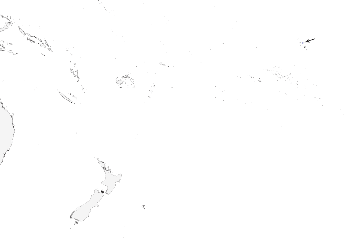 Lorichetto oltremare, Distribuzione 1