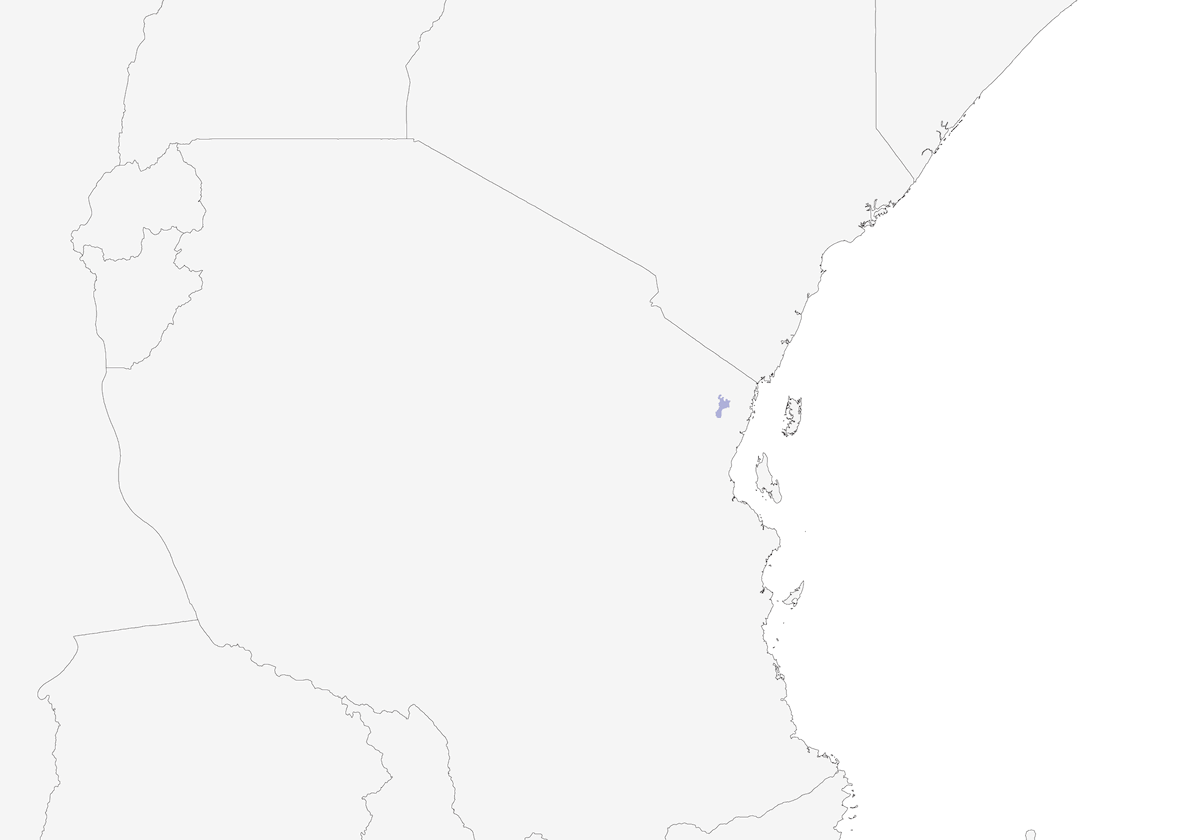Hiliota de Usambara, Distribución 1
