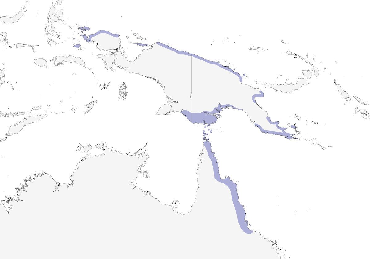 Varied Honeyeater, 分布 1