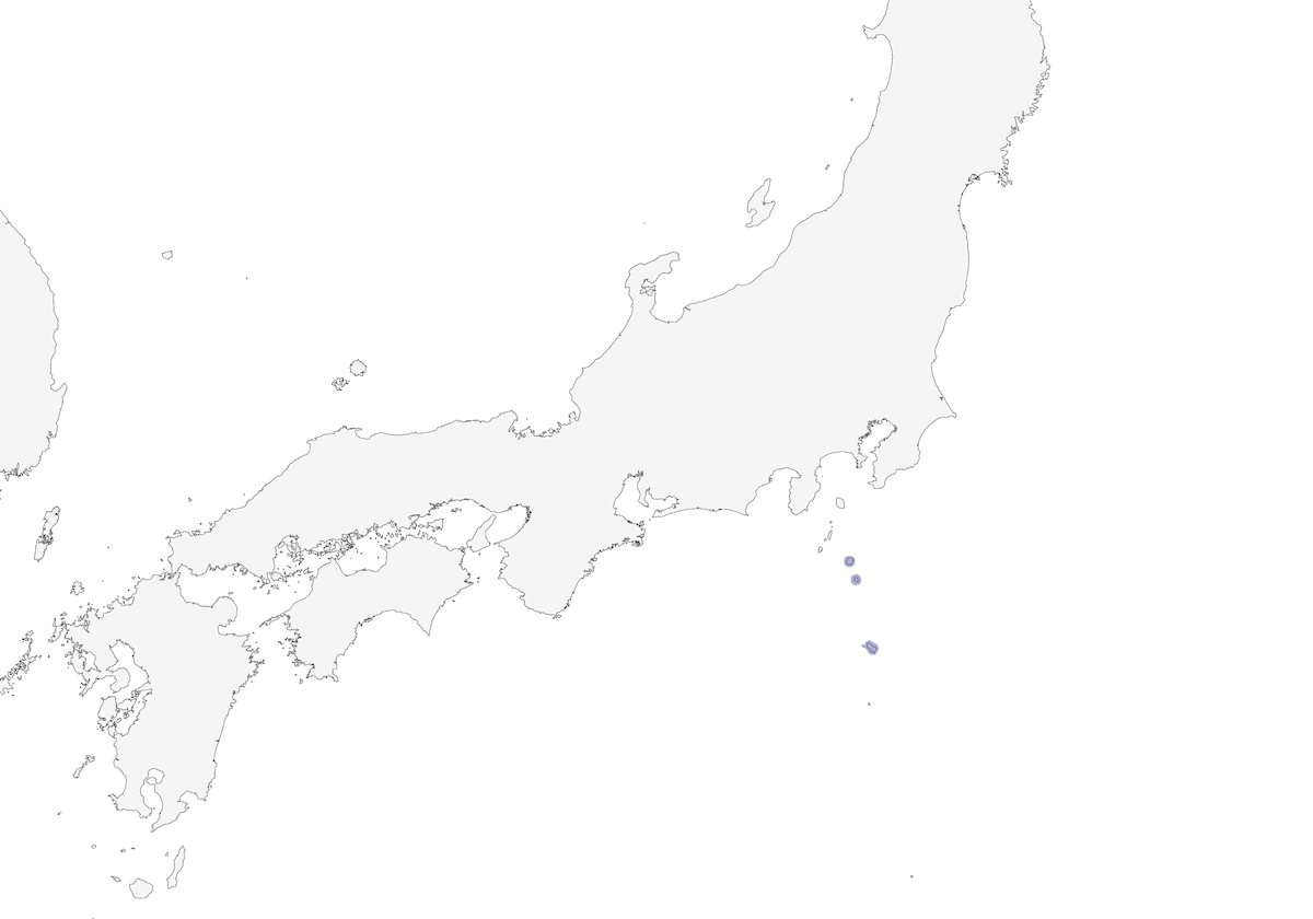 Mésange d'Owston, Distribution 1