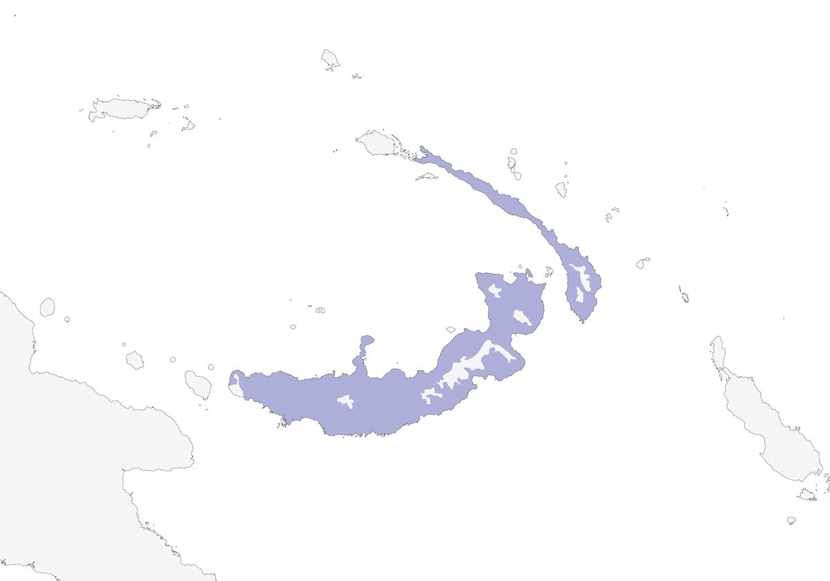 Cucal violaceo, Distribuzione 1