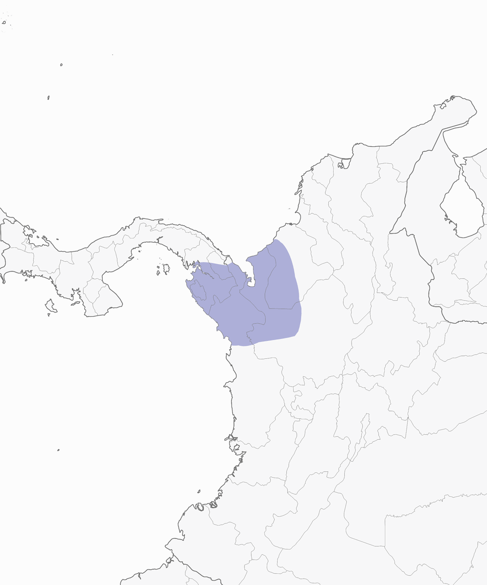 Dacnis vert-bleu, Distribution 1