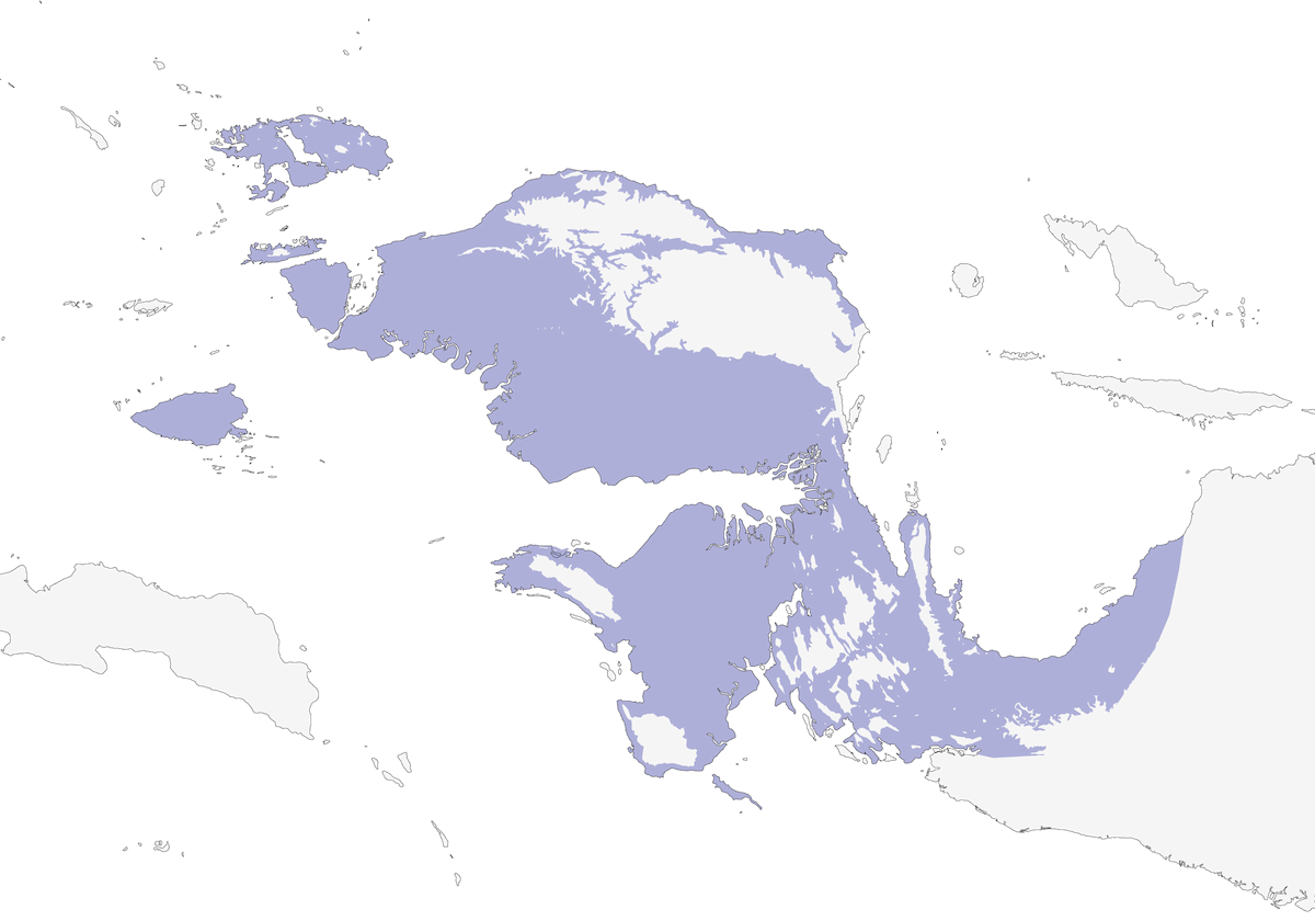 Western Crowned-Pigeon, Distribution 1