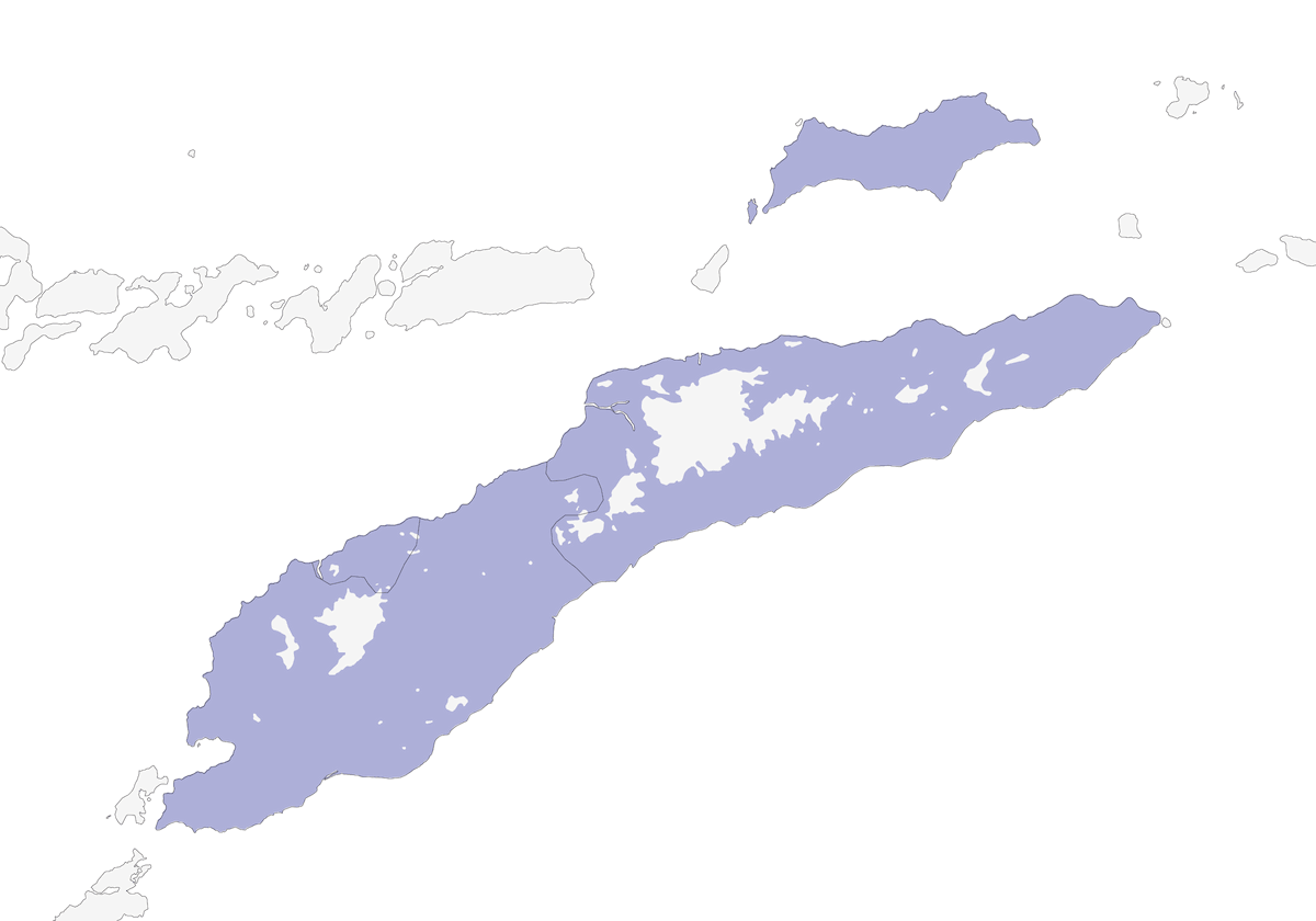 Colombella di Wetar, Distribuzione 1