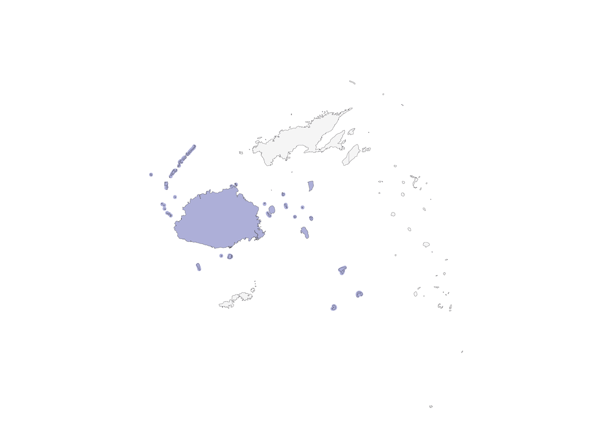 Meliphago caruncolato occidentale, Distribuzione 1