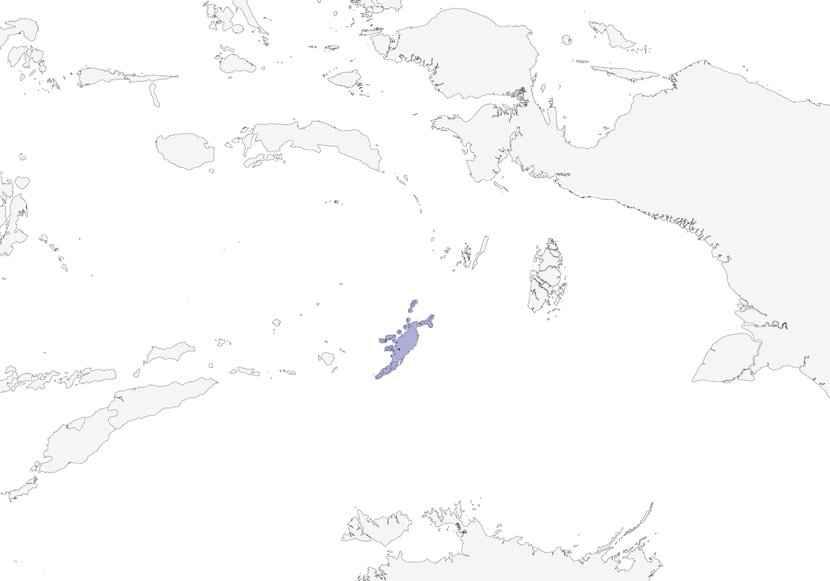 Carrasqueño Cejiblanco, Distribución 1