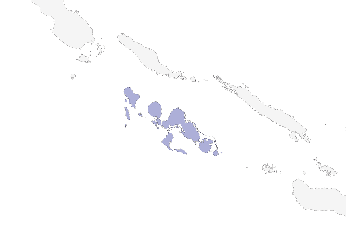 Monarca Capiblanco, Distribución 1