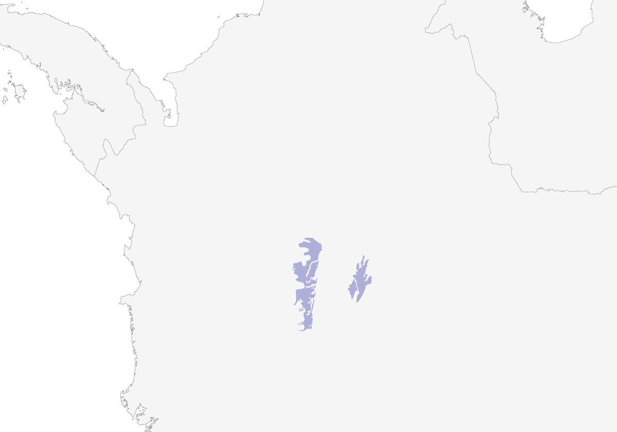 Barbudo Dorsiblanco, Distribución 1