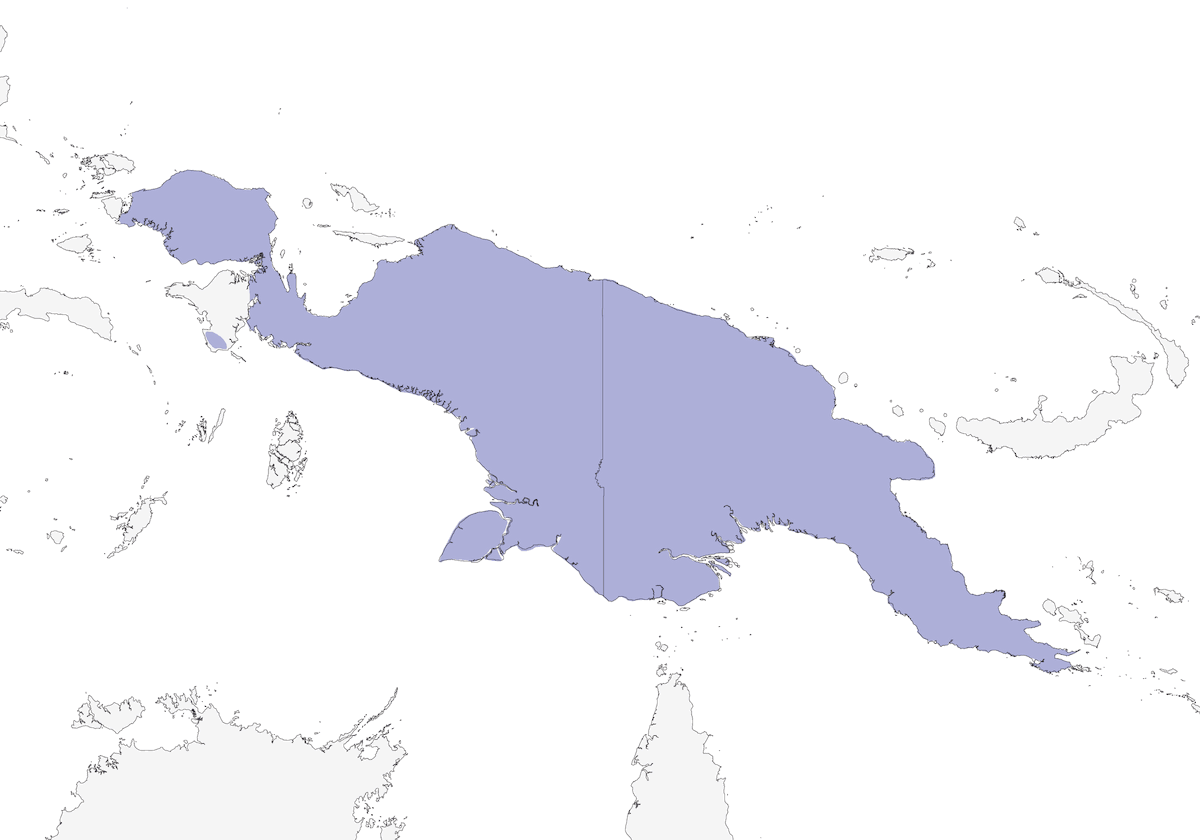 Scricciolo delle fate dalle spalle bianche, Distribuzione 1