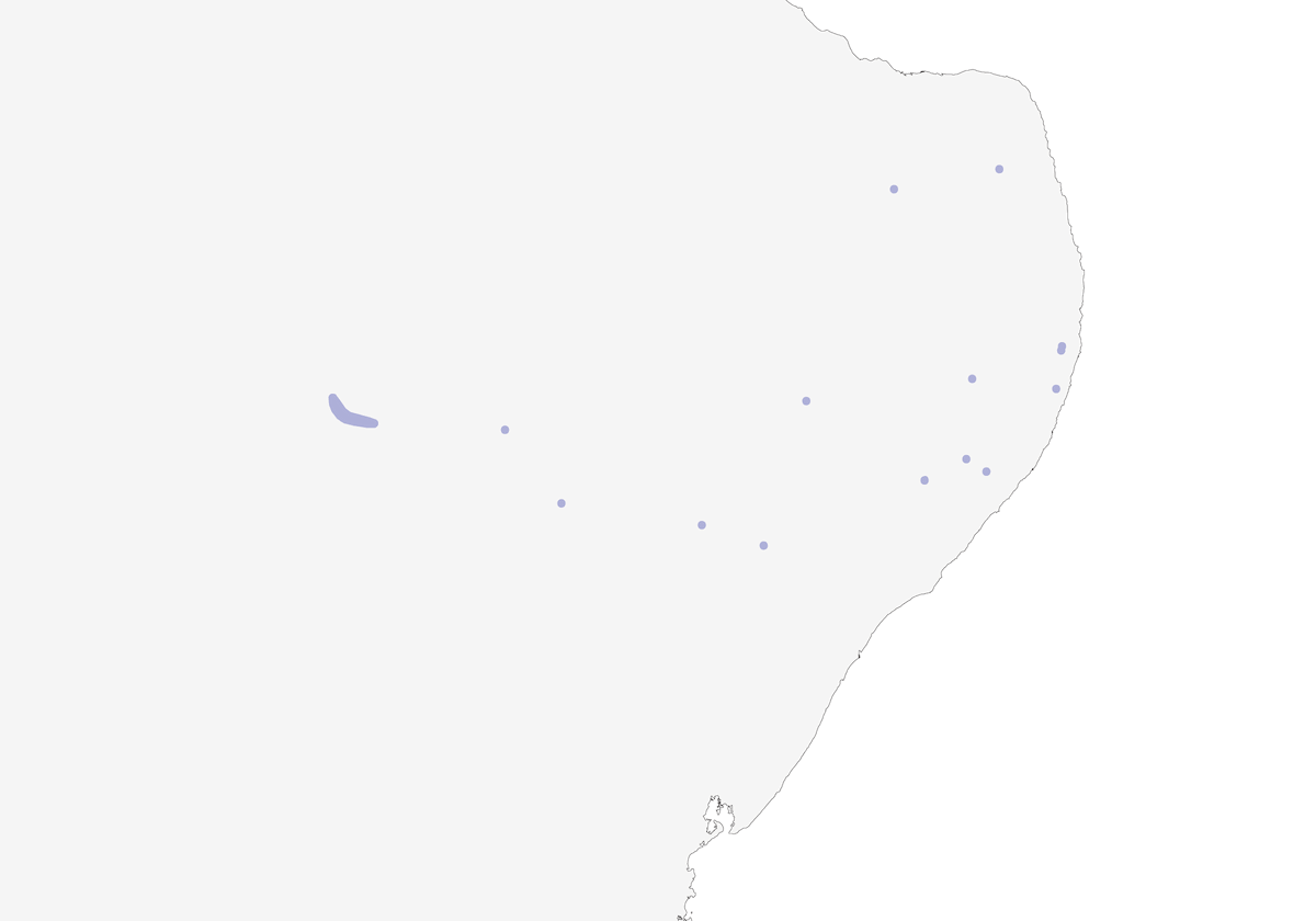 Lúgano cariamarillo, Distribución 1